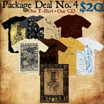 Package Deal No. 4 - 1 Shirt + 1 CD