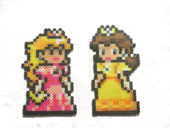 picture Princess Peach Wall Art nintendo inspired princess peach and