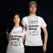 Human Being - White