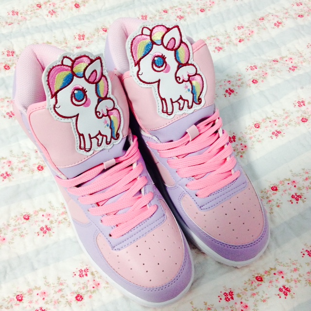 pastel high tops