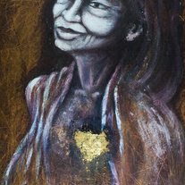 The Facilitator / Lydia (Stretched Canvas Print)