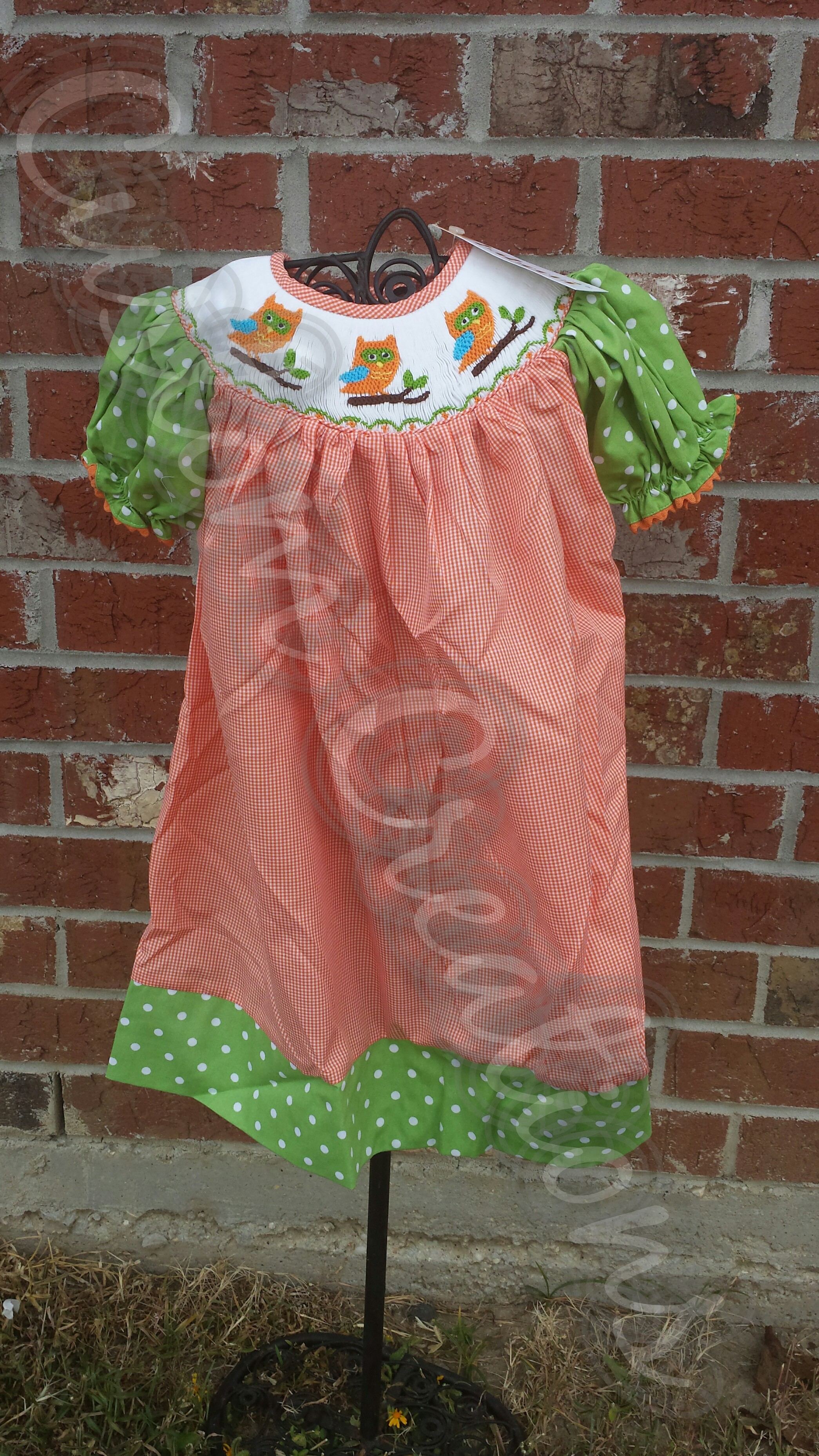 Owl Smocked Bishop