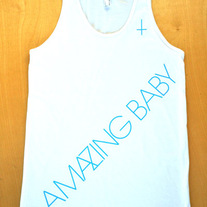 T-Shirt - Titled Logo and Cross