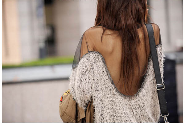 low back sweater