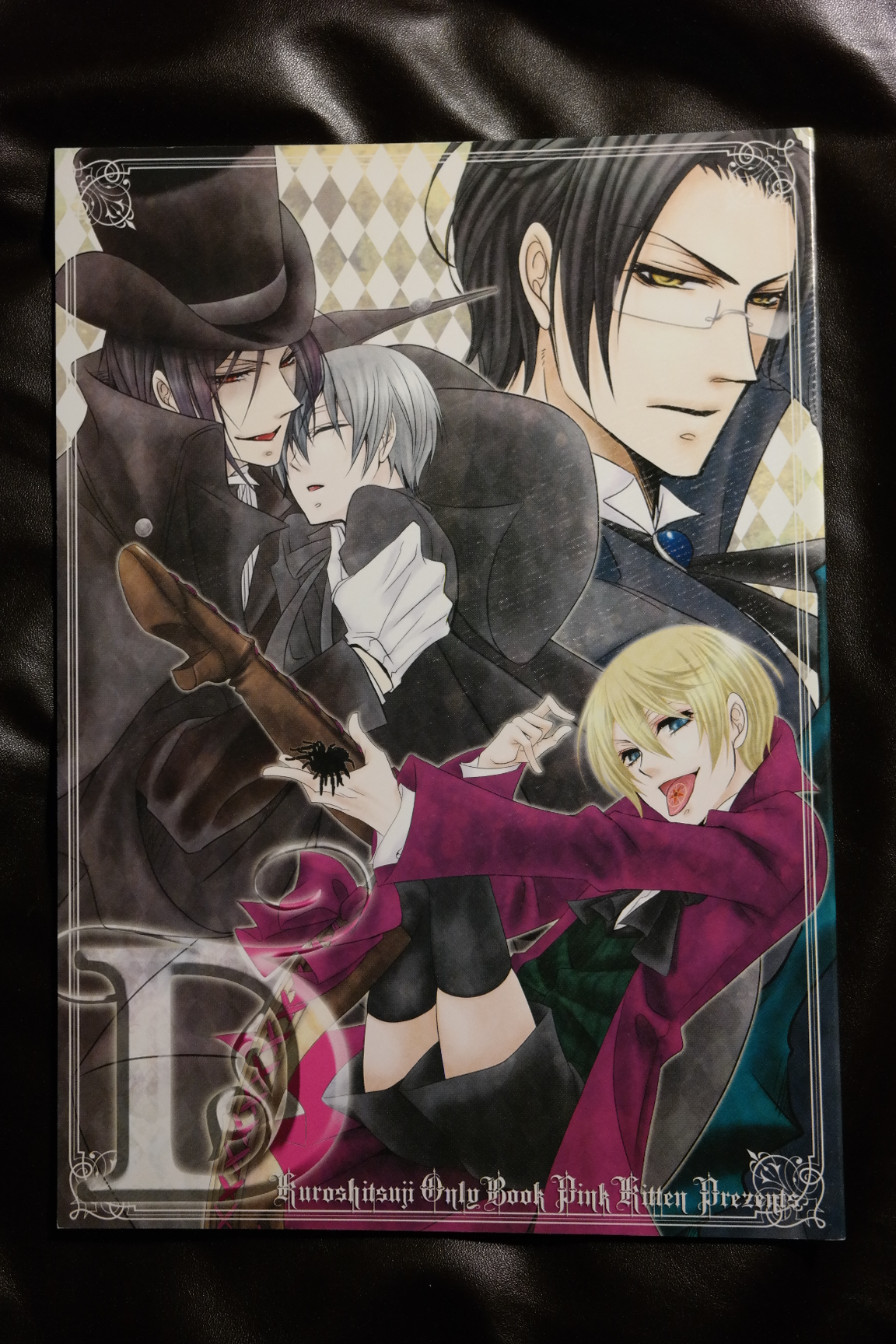 Black Butler Kuroshitsuji Gag Doujinshi Sebastian Ciel Alois Claude By Pink Kitten