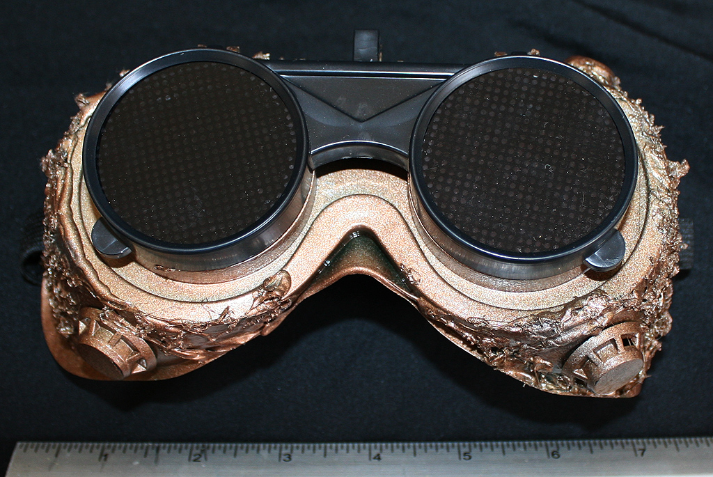 Steampunk Flip Aviator Goggles Apocalypse Goggle Sunglasses Cosplay Cyber Gothic