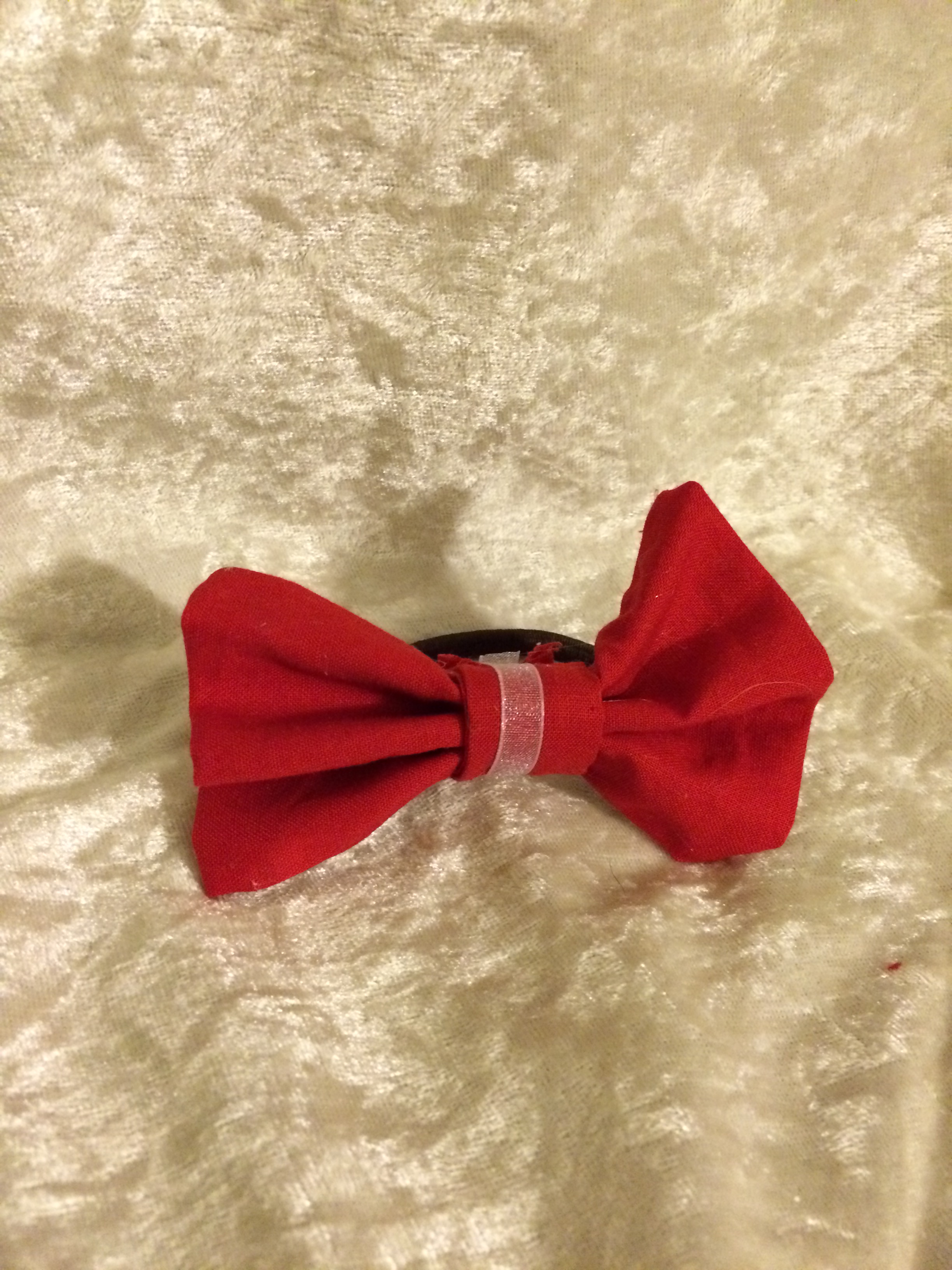 Red White Hair Bow Earth Angel Clothes Crafts Online Store