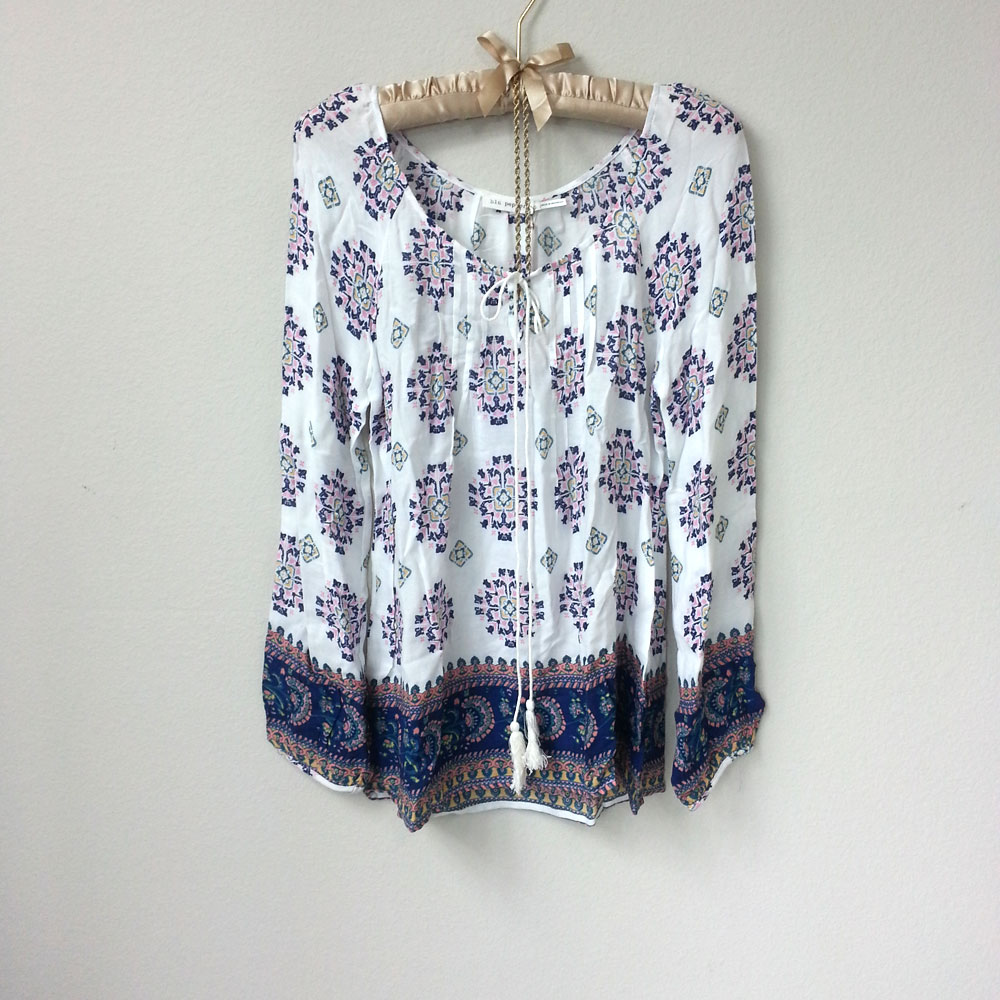 peasant tunic tops