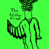 Diner Monster Shirt (Lime)