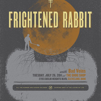 Frightened Rabbit - Cleveland Poster