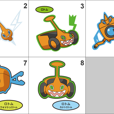 479 Rotom Pan Stickers Pokemon Splash S Pan Stickers Online Store Powered By Storenvy