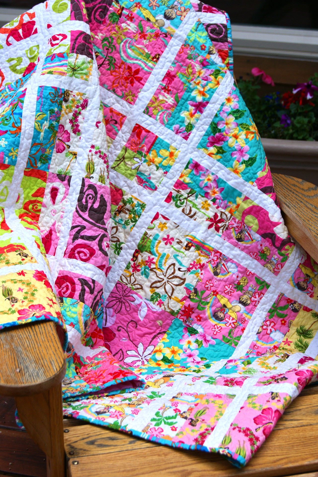 tropical quilt