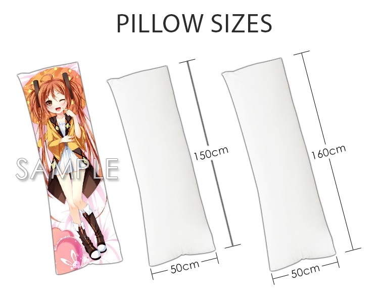 Brand New Cute Chibi Girl Anime Dakimakura Japanese Hugging Body Pillow