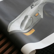 240ZG large print on canvas - loose canvas