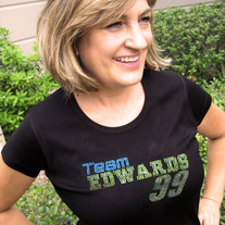 Team Edwards-Ladies Tee