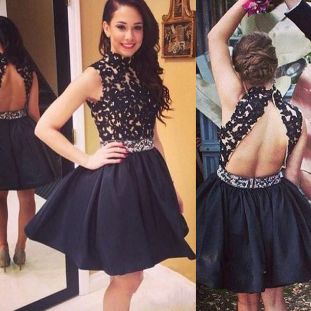 Simple Beautiful Black Formal Dresses
