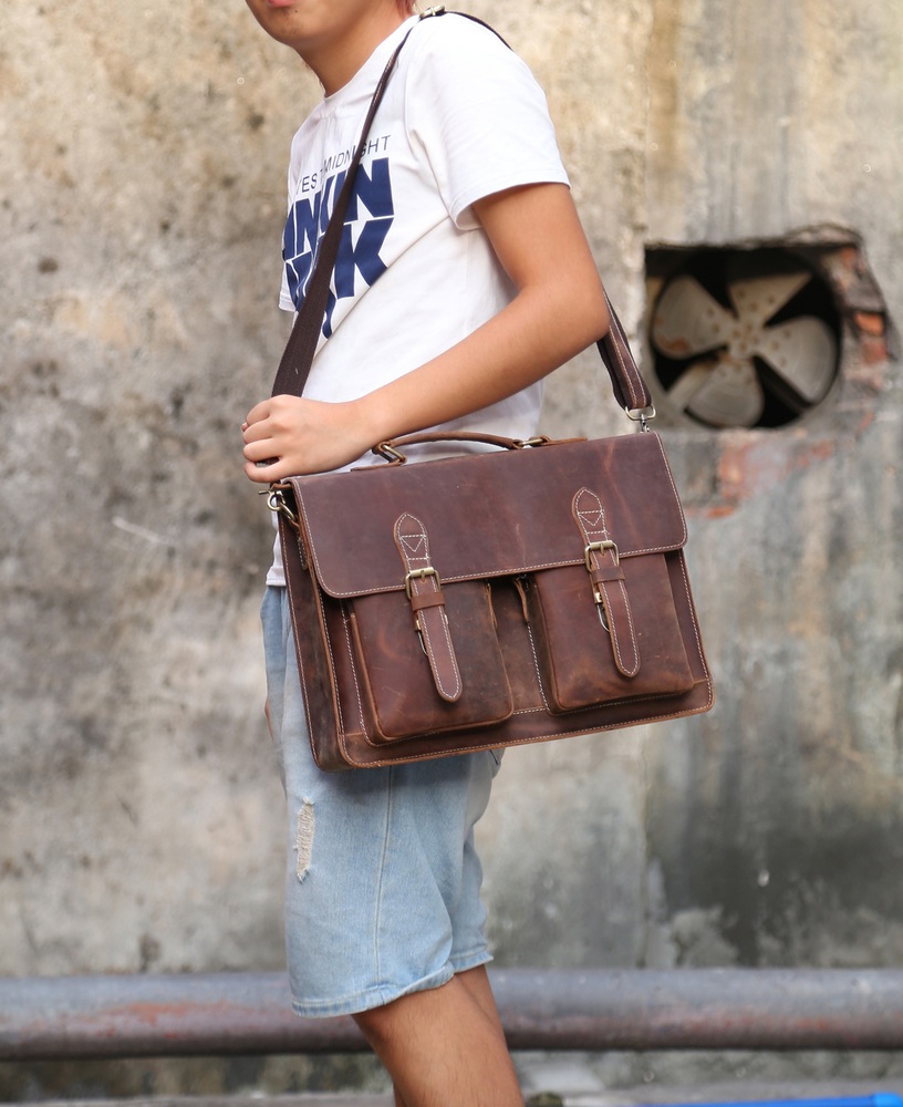 Men's Leather Tote Bags Online