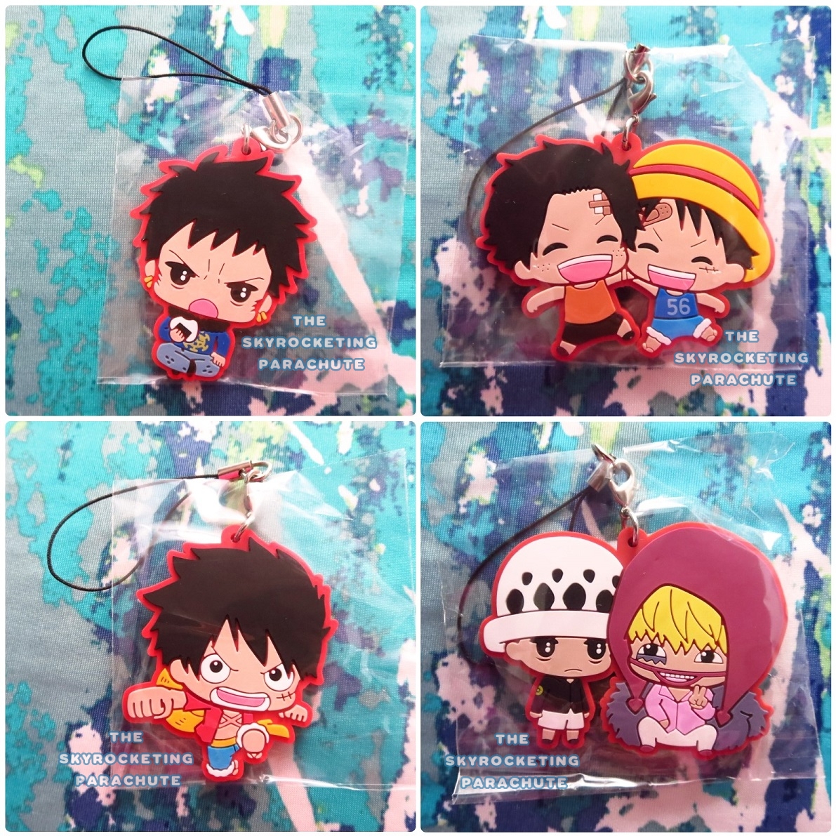 One Piece Rubber Strap C2 Trafalgar Law Corazon Monkey D Luffy Ace Sabo Shanks Bepo Marco The Skyrocketing Parachute Online Store Powered By Storenvy