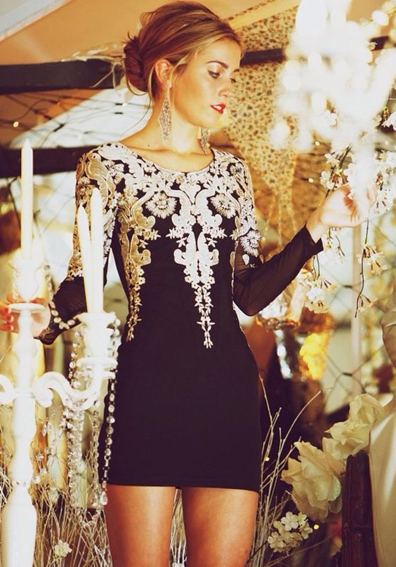 Black Cocktail Dresses Pinterest