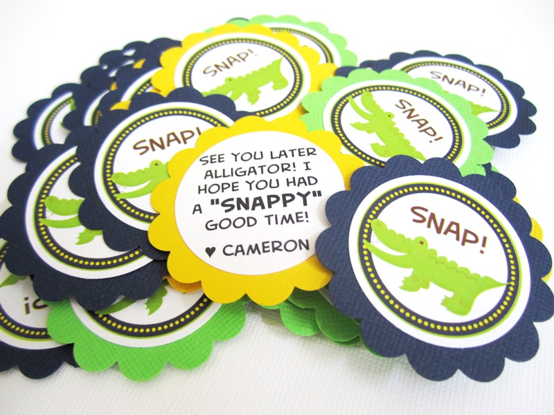 Alligator Favor Gift s For Birthday Baby Shower Party Adorebynat Online Store Powered By Storenvy