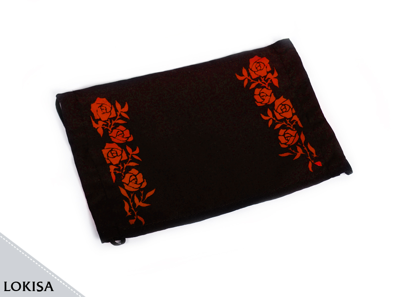 red surgical mask red surgical mask