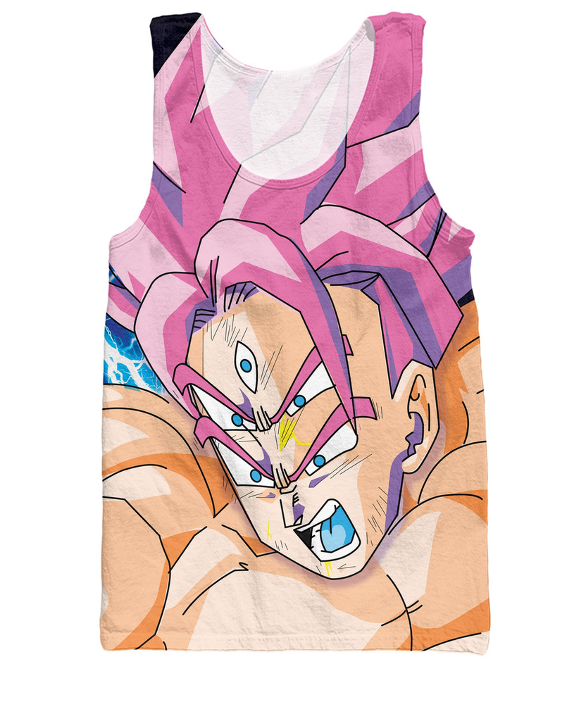 Super Saiyan Trunks Tien Shinhan Fusion Purple Tank Top On Storenvy