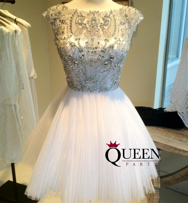 sheer illusion cocktail dress