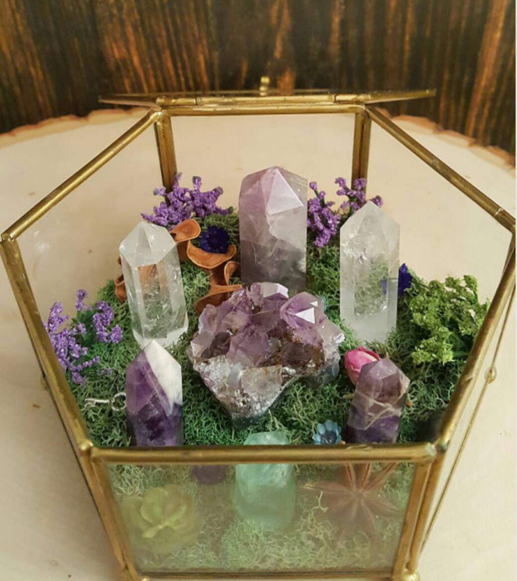 Crystal Garden Terrarium on Storenvy