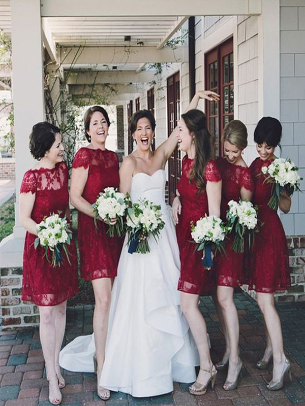 vintage lace bridesmaid dresses