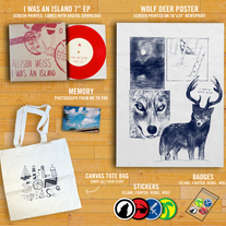 THE WOLF - I Was An Island 7"