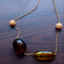 Ambigy Necklace made with vintage + love