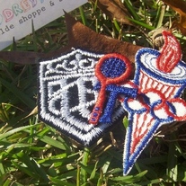 Patch Hero Vintage Badge Trio