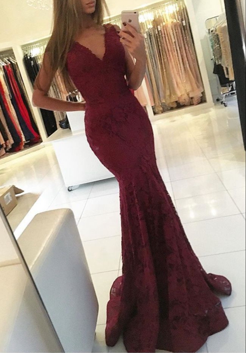 maroon debs dresses