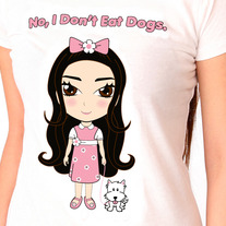 No, I Don't Eat Dogs (Women's)