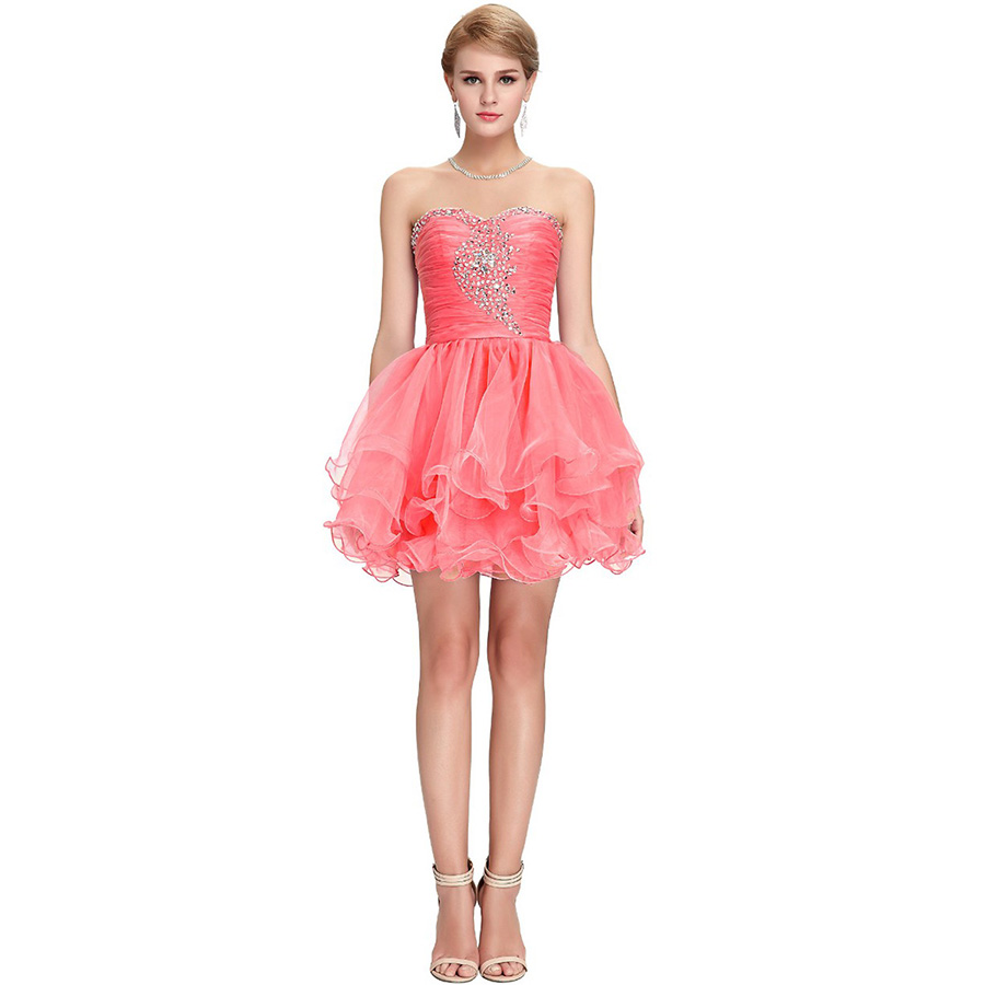 Watermelon Homecoming Dress