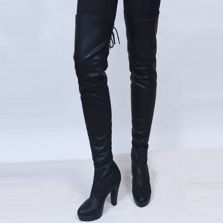 Telacos NieR Automata 2B Boots Cosplay Shoes Boots Custom Made