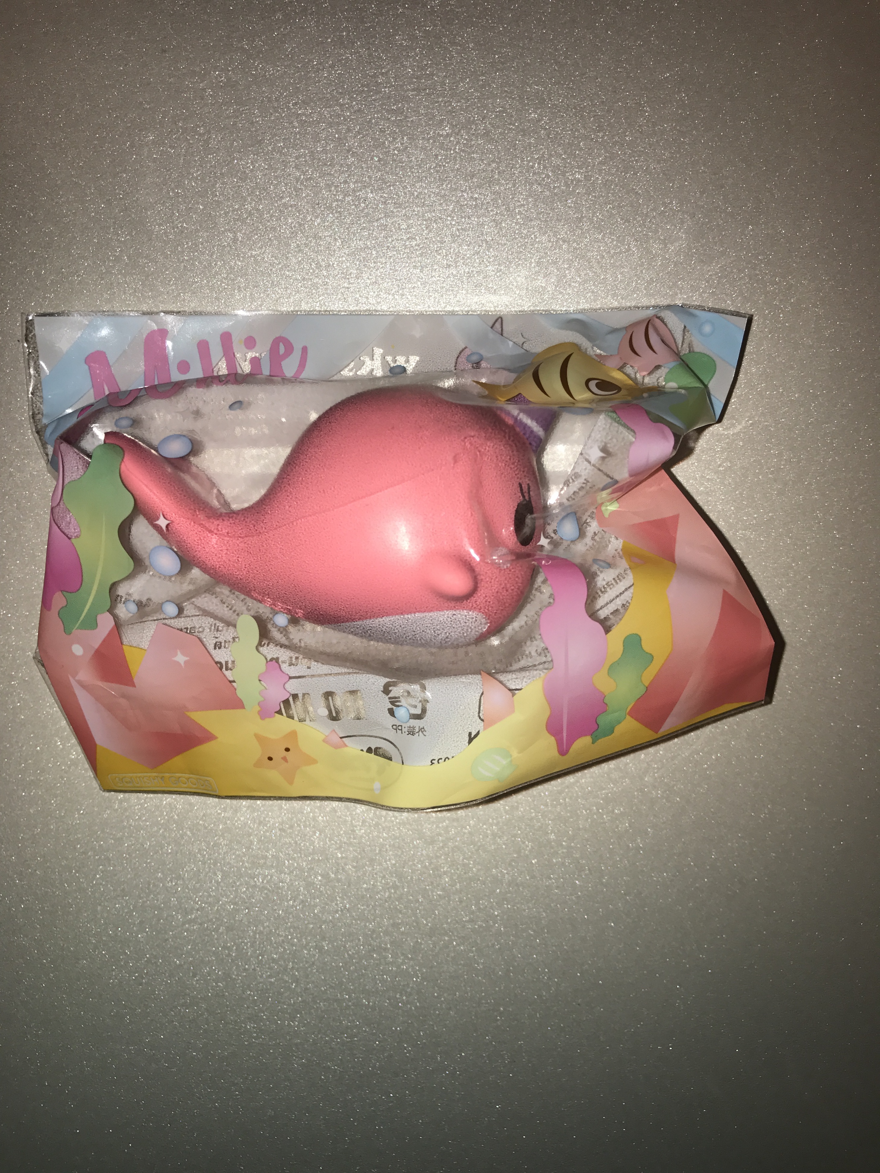 mini millie the whale squishy