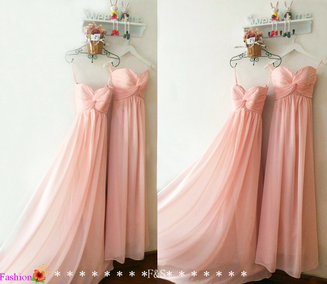 Inexpensive Peach Formal Dresses