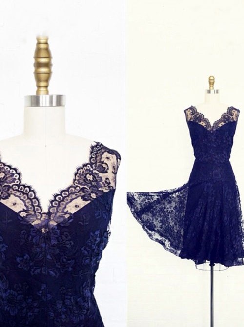 Vintage Blue Dress