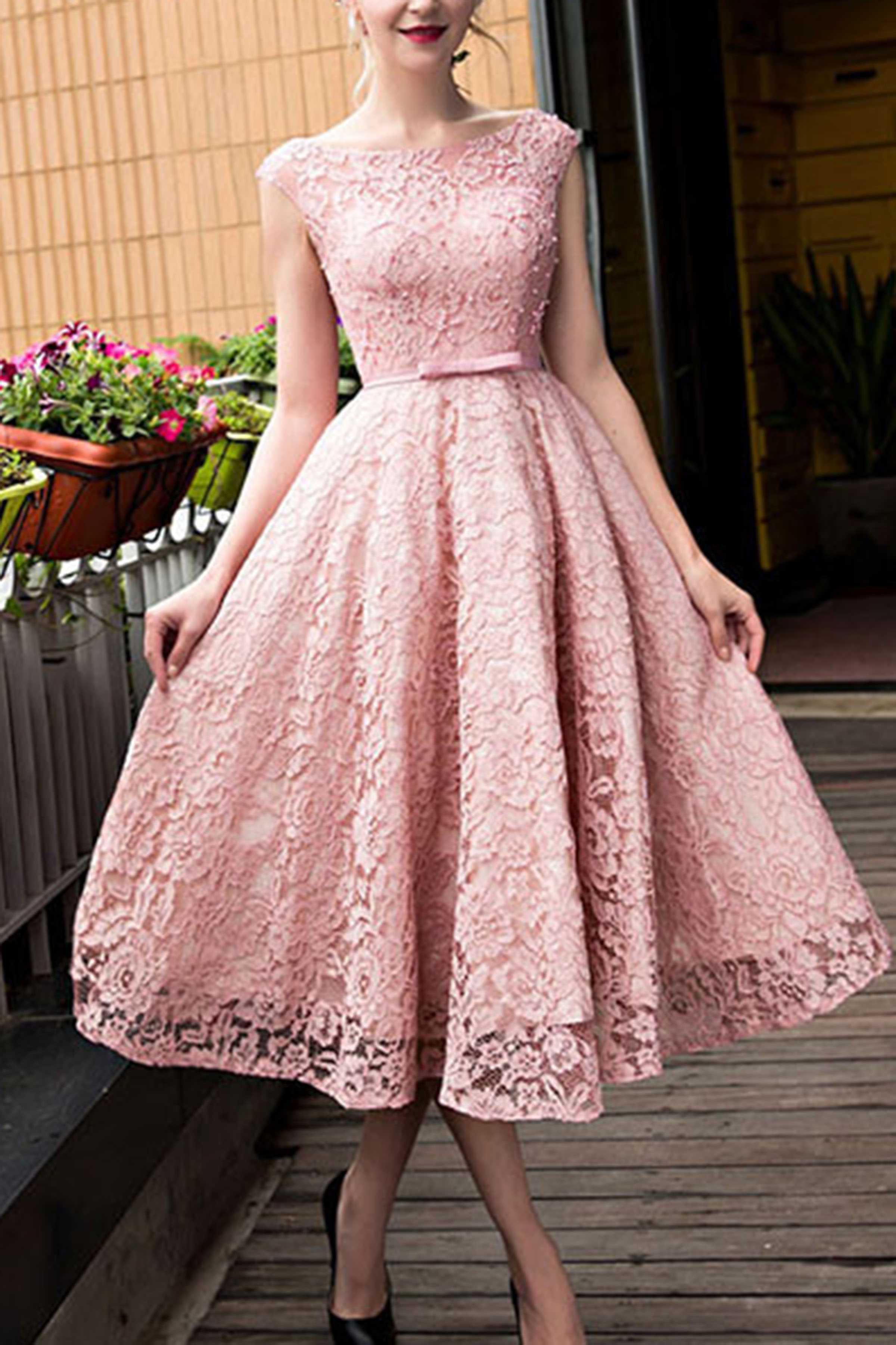 polka dot midi shirt dress