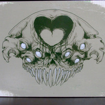 Frederick James Love Rot (GREY) - Acrylic Transfer