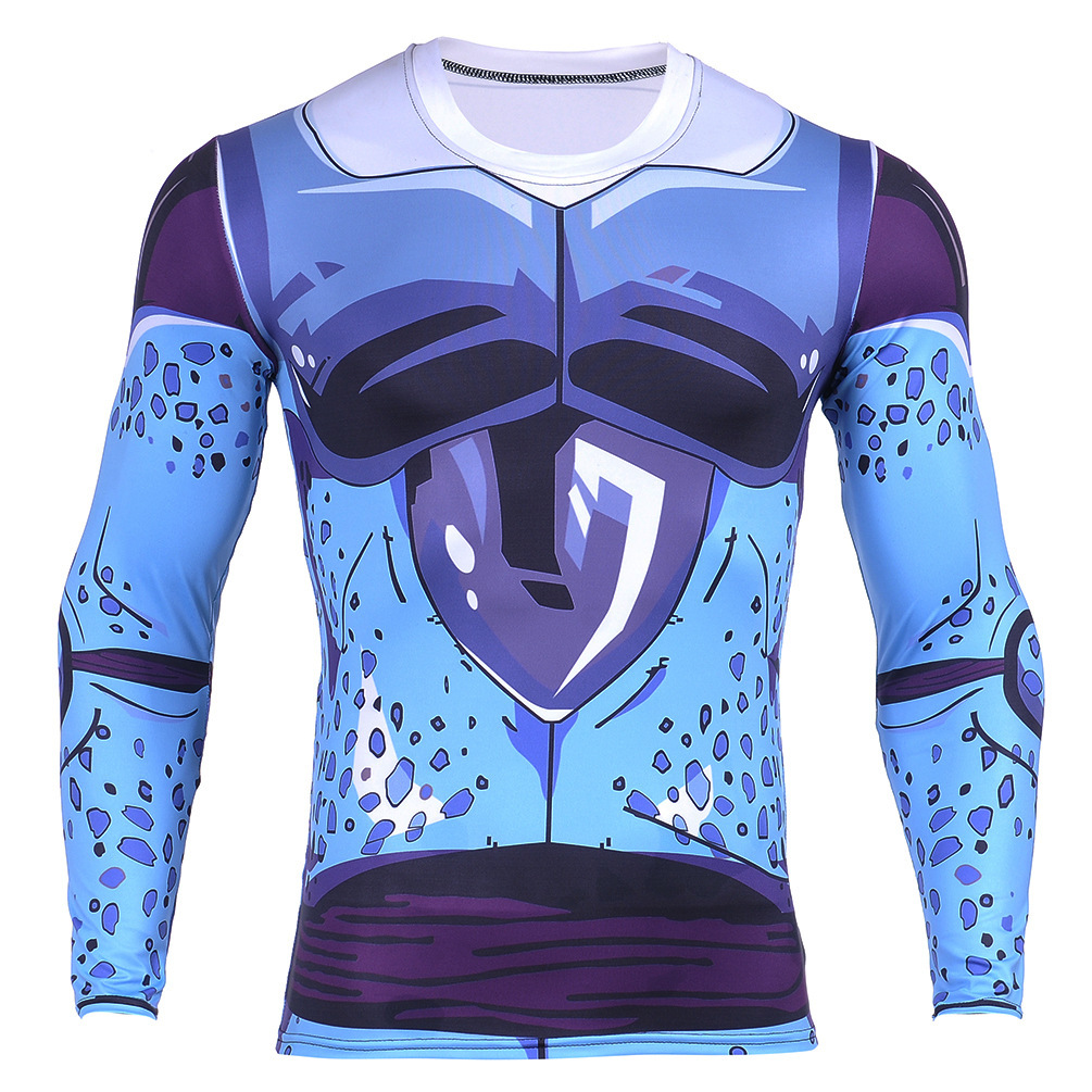 Long Sleeves Compression T-Shirt 4XL 