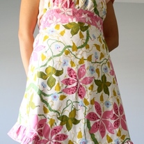 Pink Reversible Apron