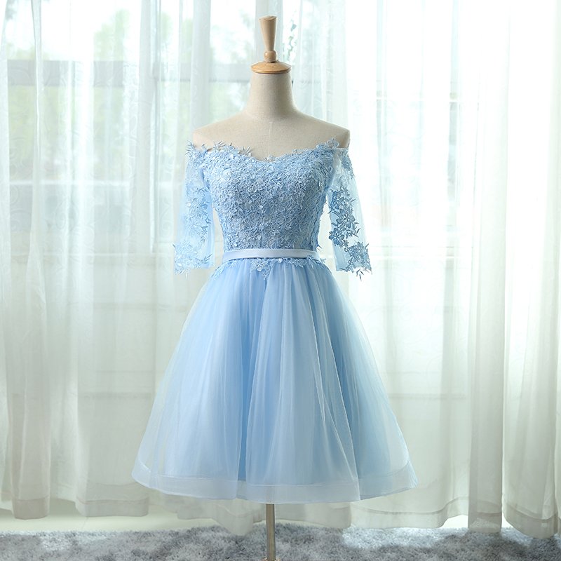 blue dresses for teens