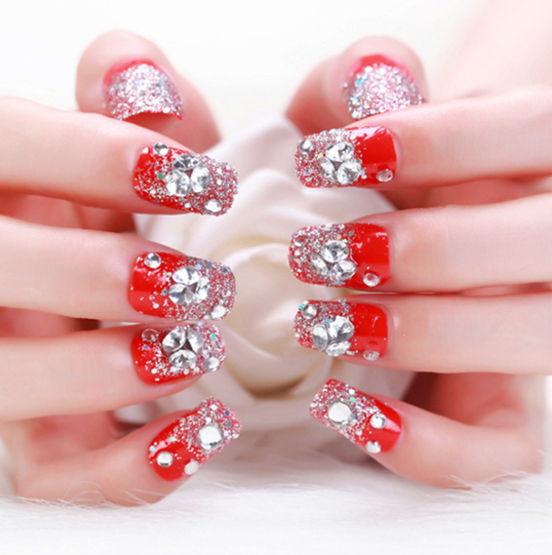 Nails for Wedding Dress