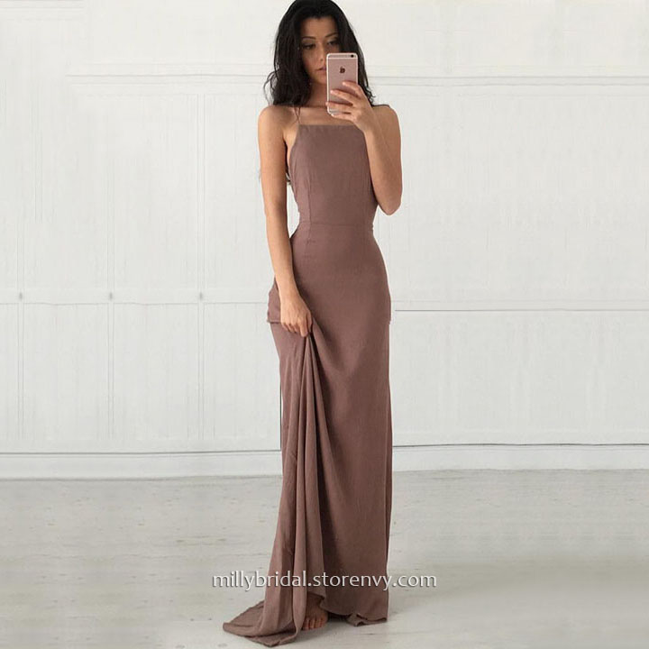Prom Dresses,Sheath/Column Square 