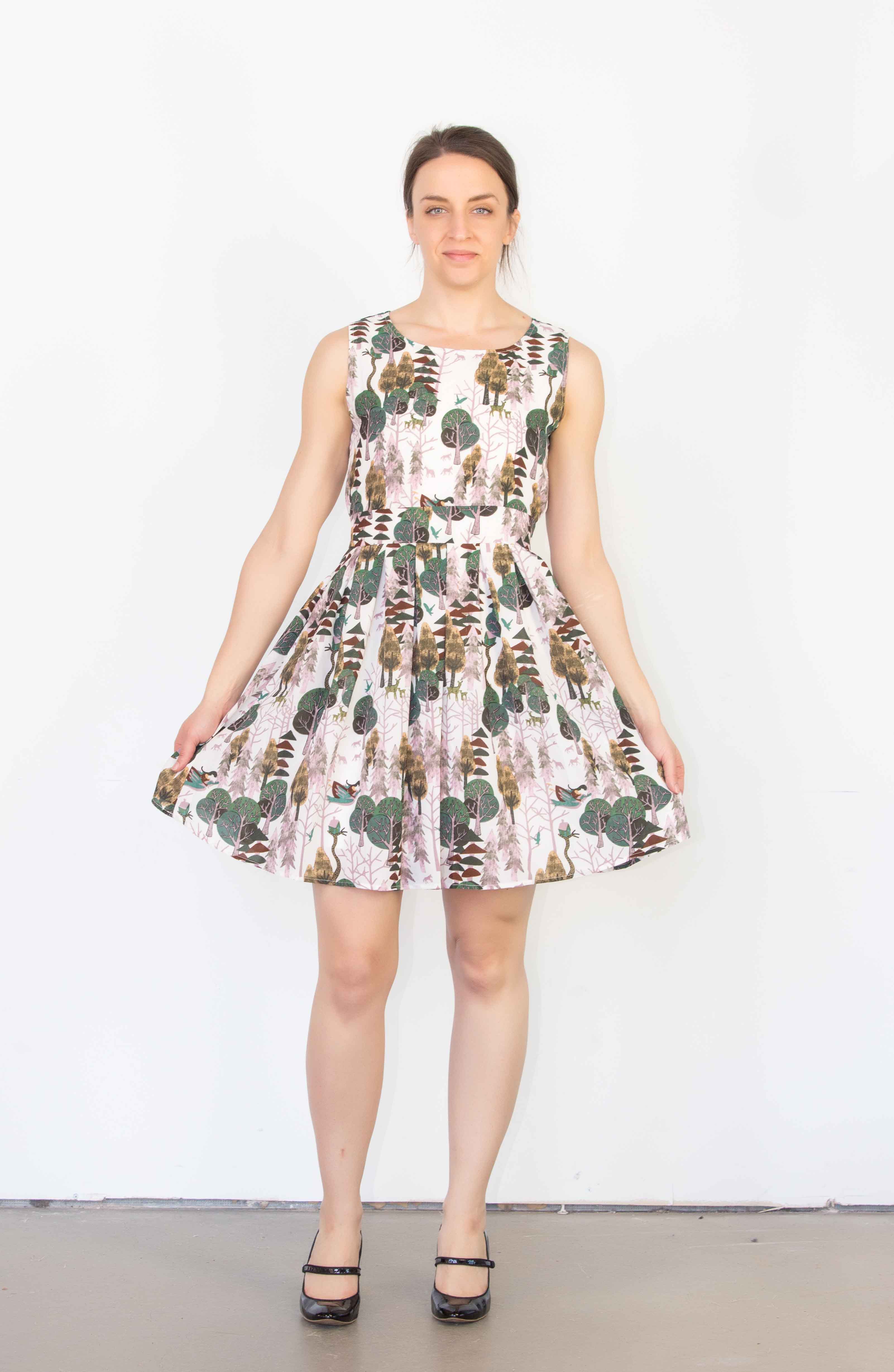 flora fauna dress