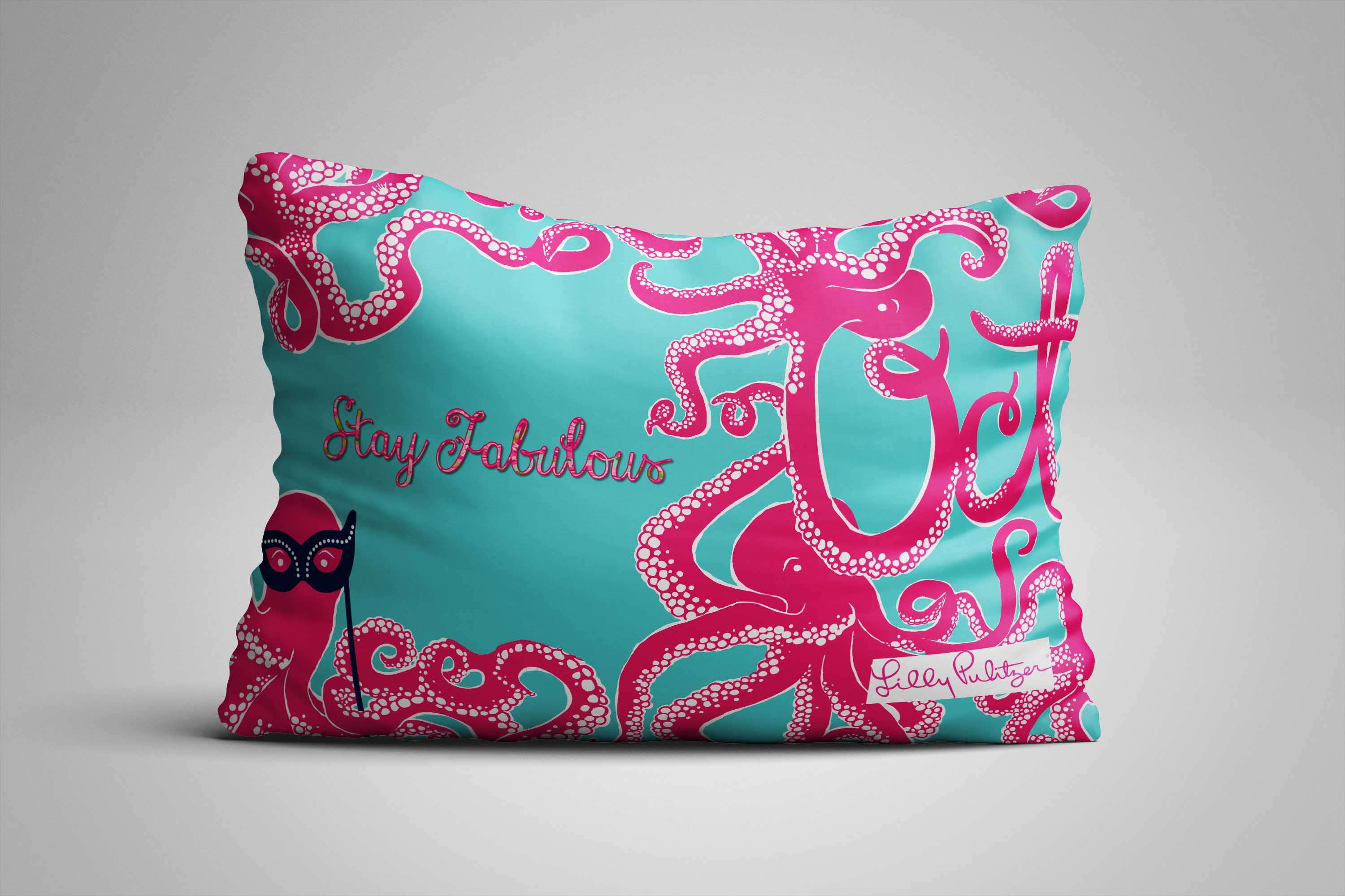 Stay Fabulous Octopus Pillow Case All Size Pillow Cover Elfstore