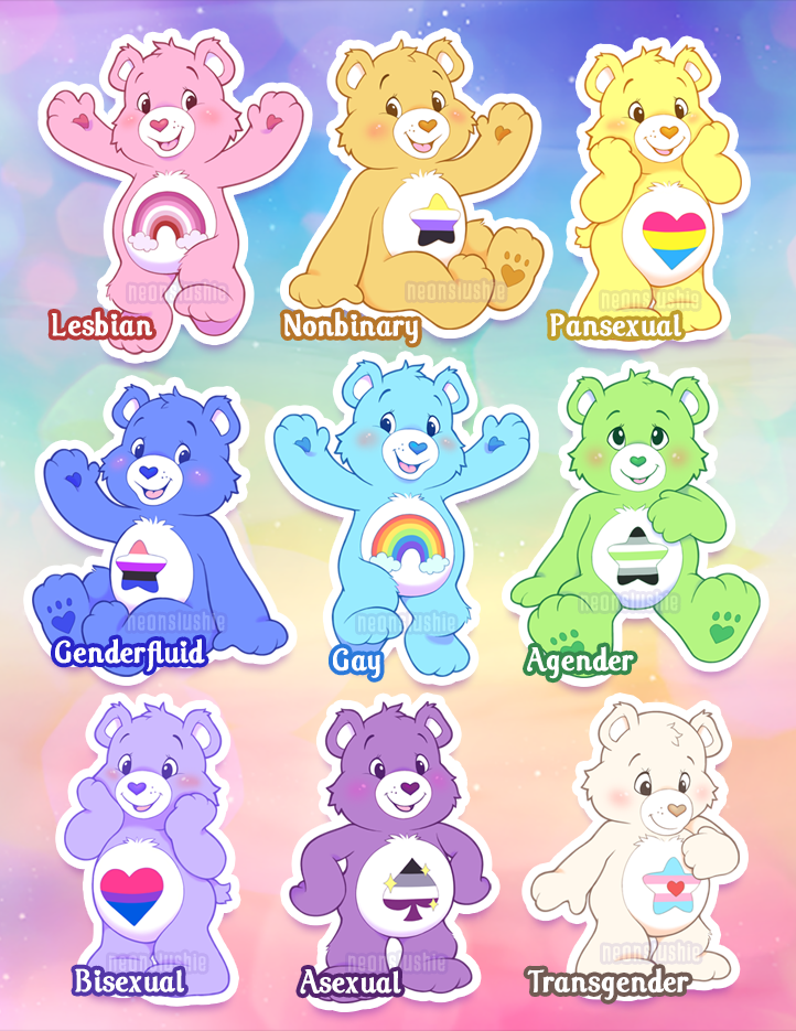 pride care bear