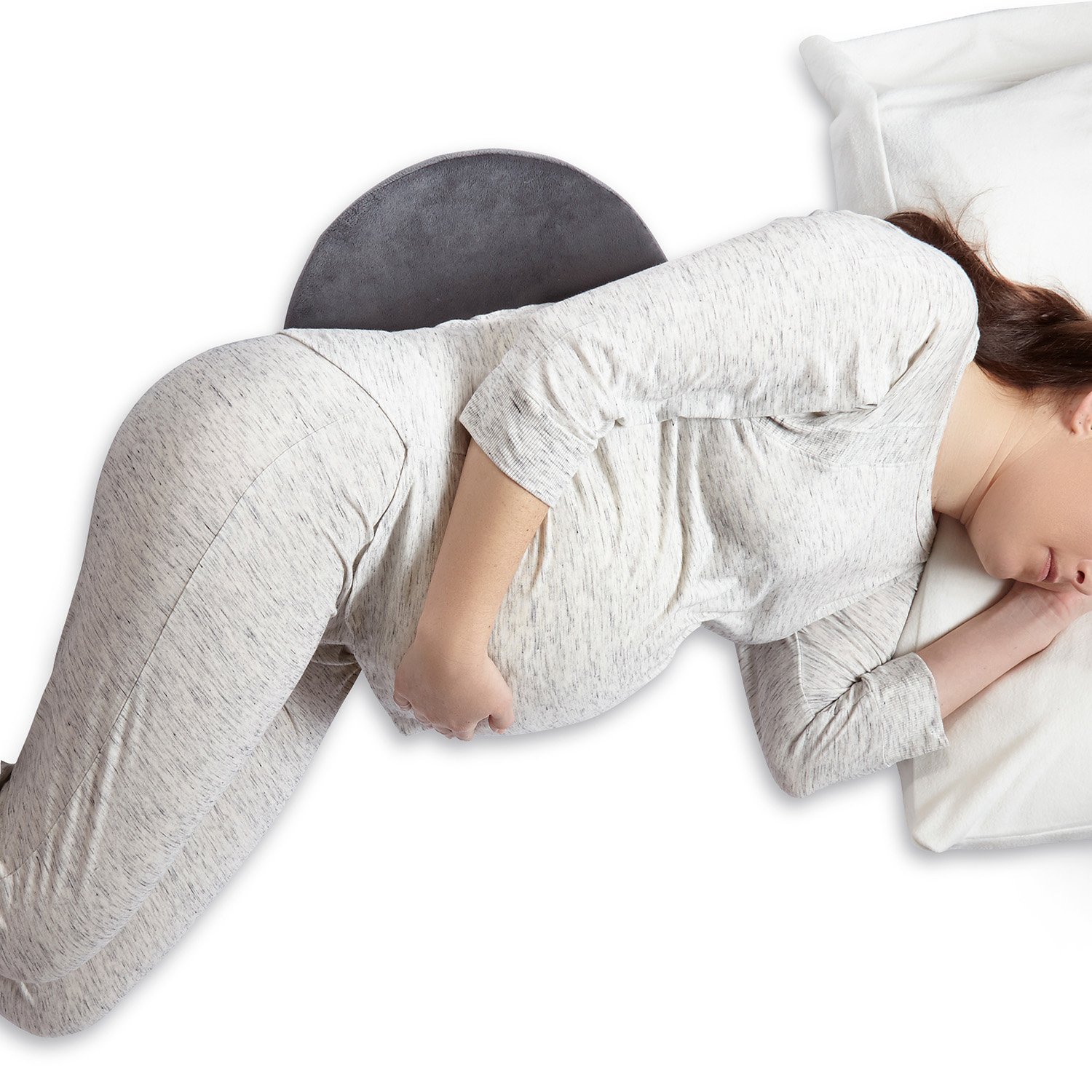 Hiccapop Pregnancy Pillow Wedge For Maternity Memory Foam